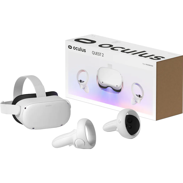 Meta Oculus Quest 2 - 128GB Standalone VR Headset - White